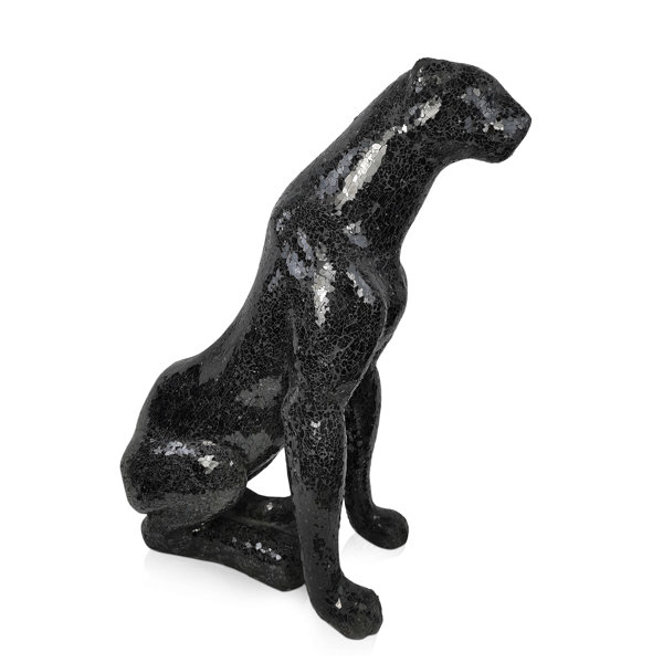 Black panther animal sale figurine